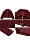 Belted Fox Fabric Bomber Jacket - 2