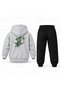 Paw Patrol Rocky Wind Printed Children's Hooded Tracksuit Set