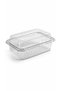 50 Pieces 1500 Cc Leak-Proof Transparent Pet Food Container with Flap Lid, Salad Appetizer Takeaway Container - 2