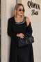 Buketli̇ Women's Outerwear Hooded Long Cardigan Inside Straps Studded Long Dress
