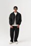 Lockfit Men's Coat with Zipper Collar and Adjustable Waist Elastic - 6