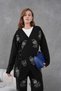 Women's Embroidered Side-Tie Knitwear Trousers Double Set - 5