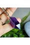 Ametist Natural Stone Keychain - 2 - (Only Hand Made) - 7