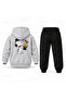 Snoopy Magician Printed Children's Hooded Tracksuit Set