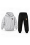 Six Seven 67 Raccoon-Free Cat Printed Children's Hooded Tracksuit Set - 2