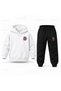 Katseye Depth Collage Printed Children's Hooded Tracksuit Set - 2