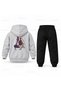 Kpop Demon Hunters Rumi Lace Printed Children's Hooded Tracksuit Set