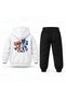 Six Seven 67 Monster Friends Printed Children's Hooded Tracksuit Set