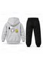 Snoopy Hopscotch Printed Children's Hooded Tracksuit Set