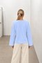 Women's Soft Fabric Crew Neck Oversized Fleece Inside Long Sleeve Sweatshirt Bluz - 3