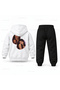 Katseye Double Lara Megan Printed Children's Hooded Tracksuit Set