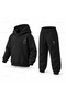 Katseye Megan Yoonchae Stripe Printed Children's Hooded Tracksuit Set - 3