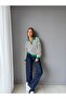 Polo Collar Half-Zip Striped Sweater - 4