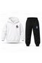 Kpop Demon Hunters Rumi Orgulu Collage Printed Children's Hooded Tracksuit Set - 2