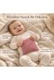 Home Baby Cherry Seed Pillow Muslin 15X15 cm Microwaveable Heating Pouch - 3