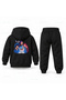 Kpop Demon Hunters Sussie Gurur Printed Children's Hooded Tracksuit Set