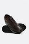 Genuine Leather and Fur Brown Men's Casual Shoes 722Kma870 - 3