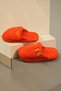 Women's Belted House Slippers. Plush Silent Sole Slippers - 5
