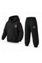 Katseye Yirtik Poster Printed Children's Hooded Tracksuit Set - 3