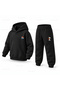 Snoopy Sailing Printed Children's Hooded Tracksuit Set - 3