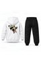 Six Seven 67 Panda Chair Printed Children's Hooded Tracksuit Set