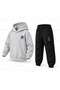 Katseye Daniela Murekkep Adim Printed Children's Hooded Tracksuit Set - 3
