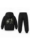 Six Seven 67 Robot Double Printed Children's Hooded Tracksuit Set