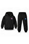Kpop Demon Hunters Huntrix Final Collage Printed Children's Hooded Tracksuit Set - 2
