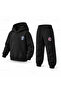 Kpop Demon Hunters Derpy Soft Printed Kids Hoodie Set - 3