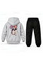 Katseye Megan Anime Printed Children's Hooded Tracksuit Set
