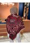 Shoulder Shawl Burgundy