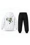Six Seven 67 Frog Kick Printed Children's Hooded Tracksuit Set