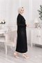 Women's Openwork Knitted Long Knitwear Cardigan - 2