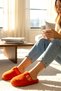Women's Belted House Slippers. Plush Silent Sole Slippers - 2