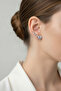 6 Pairs Bijoux Stud Earrings Set with Shiny Stones for Women - Everyday and Special Occasions - 2
