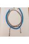 Twist 2-Piece Cord & Natural Stone Necklace - 3