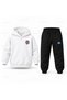 Kpop Demon Hunters Mira Zoey Son Collage Printed Kids Hooded Tracksuit Set - 2