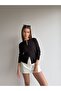 Buttoned Front Crew Neck Cardigan