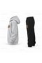 Six Seven 67 Panda Pasta Printed Children's Hooded Tracksuit Set - 4