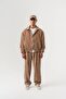 Cordguard Thick Corduroy Zippered Collared Men's Coat - 7