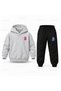 Kpop Demon Hunters Huntrix Murekkep Tac Printed Children's Hooded Tracksuit Set - 2