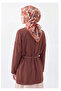 Soft Scarf Painterly Floral Salmon - 2