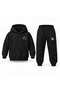 Kpop Demon Hunters Uclu Zipla Printed Children's Hooded Tracksuit Set - 2