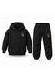 Katseye Daniela Murekkep Adim Printed Children's Hooded Tracksuit Set - 2