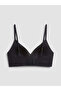 Vizyon New Season Black Non-Wired Padded Triangle Bra - 2