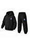 Kpop Demon Hunters Derpy Corabı Printed Children's Hooded Tracksuit Set - 3