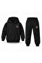 Katseye Six-Piece Vertical Printed Children's Hooded Tracksuit Set - 2