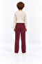 Boys' Black Lace-Up Wide-Leg Sweatpants with Number Print on the Cuffs - 4