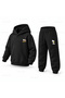 Snoopy Book Club Printed Children's Hooded Tracksuit Set - 3