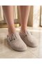 Women's Orthopedic Buckle Anatomical Sole Daily Comfortable Suede Look Indoor and Outdoor Slippers - 4